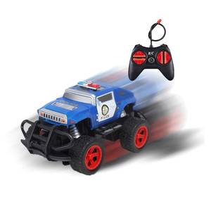 Quy mô 1:43 4 kênh 27 MHz RC xe cảnh sát với đèn Led điều khiển từ xa đồ chơi xe cho trẻ em Người lớn bộ sưu tập - Product Image 3