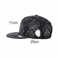 Nueva Llegada, Gorra Snapback Desgastada con Letra B Bordada, Camuflaje, Mezclilla, Unisex, Estilo Hip Hop Urbano, Venta al Por Mayor