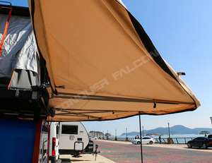 <span class=keywords><strong>Toldo</strong></span> Parasol Conquer Falcon de 270 Grados, Impermeable, Construcción de Aluminio, <span class=keywords><strong>Sombra</strong></span> para Camionetas SUV Modificadas, para Acampar al Aire Libre - Product Image 5