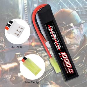 공장 가격 챔피언 <span class=keywords><strong>1000mAh</strong></span> 25C 2S 7.4V 소프트 케이스 충전식 <span class=keywords><strong>Lipo</strong></span> 배터리 팩 Airsoft 용 미니 Tamiya - Product Image 5