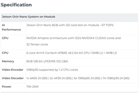 Kit de Desarrollo NVIDIA Jetson Orin Nano Super Seeed Studio