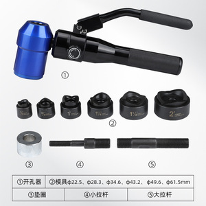 Soli TPA-8A Hydraulic Universal Hole <b>Saw</b> Metal Metric Tube Cutting Tool - Product Image 4