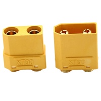 Connecteur banane AMASS XT90PB mâle-femelle 4,5 mm pour pièces de jouets d'hélicoptères RC