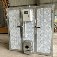 Warmtebewaarde kastvormige droogmachine voor de verwerking van baobabfruitpulp voor de productie van Afrikaanse functionele voedingsmiddelen als grondstof.