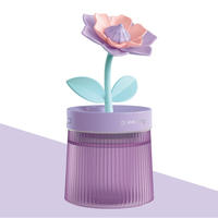 Humidificateur ultrasonique portable mini USB YINHI, diffuseur d'arômes, lumière LED nocturne - Capacité de 260 ml, utilisation hôtel/voiture/maison