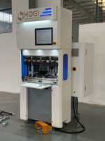 Machine de pliage CNC servo électrique à 3 axes, longueur 800 mm, HOGI ; dotée de la programmation 2D et d'une utilisation simple.