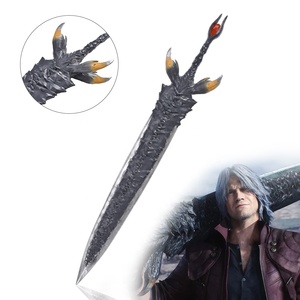 ดาบปีศาจ Dante ขนาด 55 นิ้ว จากเกม Devil May Cry 5 ของ MS ทำจากไฟเบอร์กลาส สำหรับคอสเพลย์ ของสะสม ของเล่นดาบจำลอง ชุดอาวุธจำลอง - Product Image 1