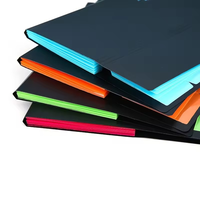 Dossier de fichiers en plastique onglets organisateur de papier documents de bureau dossier de fichiers en expansion avec 5 poches
