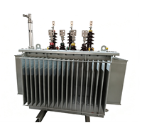 Transformateur de distribution abaisseur DELIJIA triphasé 50/60Hz 10kV 11kV 35kV vers 110V 220V 380V immergé dans l'huile
