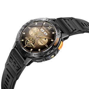 Montre connectée de style extérieur <span class=keywords><strong>K65</strong></span> avec écran AMOLED de 1,43 pouce Répondre aux appels Fréquence cardiaque Sommeil Podomètre - Product Image 5