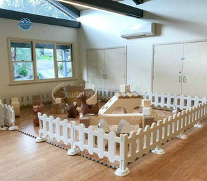 Équipement de jeu souple mobile AUDATOYS marron de 4 à 5 mètres pour locations de fêtes d'enfants en intérieur, capacité de 500 kg - Product Image 3