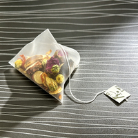 Machine de remplissage et d'emballage automatique haute performance pour sachets de thé intérieur/extérieur, thé vert/noir, sachets triangulaires à ficelle, qualité alimentaire