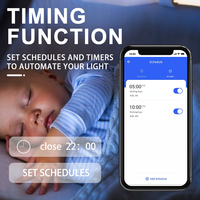 Interrupteur intelligent WiFi, écran tactile en verre, compatible avec l'application Tuya Smart Life, prise européenne WiFi RF