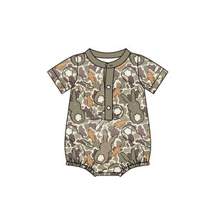 Shorts décontractés pour enfants en coton et élasthanne, motifs camouflage, nouvelle collection Pâques, tenues pour tout-petits, vêtements de printemps et d'automne, collection boutique personnalisée - Product Image 5
