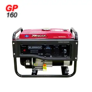 Generador de gasolina de 4 tiempos 2kw 163cc Honda Power Generator gasolina alimentado por Honda GP160