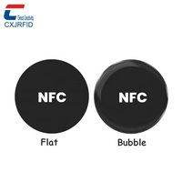 Plaque NFC étanche 100 mm x 100 mm, étiquette NFC en époxy, cartes de commentaires Google NFC