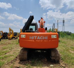 Excavatrice Hitachi 120 importée du Japon Excavatrice Hitachi ZX120 à chenilles moyennes d'occasion originale Excavatrice Hitachi d'occasion à vendre - Product Image 4