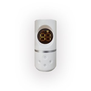 Radiateur MedaHome en acier au carbone poli blanc 1512x500-2294 Btu 672 Watt, thermostat inclus - Product Image 4