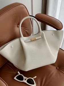 Sac à bandoulière motif litchi grande capacité, style rétro européen et américain, sac fourre-tout polyvalent et tendance pour femme - Product Image 5