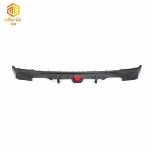 Difusor de parachoques trasero para BMW Serie 2 <span class=keywords><strong>M230</strong></span> M245I F22 F23, de fibra de carbono, LED, F22 - Product Image 1