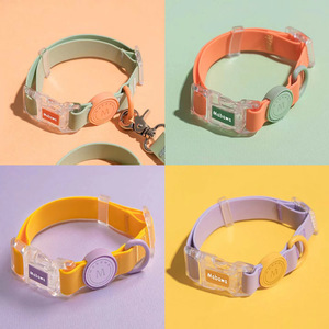 Custom Wholesale Adjustable Strong <strong>Dog</strong> <strong>Collar</strong> Leash Set Waterproof Silicone PVC Pet <strong>Collar</strong> Luxury Hand Free Leash For <strong>Dogs</strong> - Product Image 2