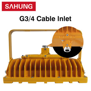 Lampada a prova di esplosione della stazione di servizio dell'industria chimica Ip65 70W 80W 100W 100-277v lampada di localizzazione pericolosa Atex - Product Image 3