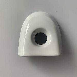 Couvre-poignée de porte Nissan 806441KK0D en fibre de carbone noire et plastique blanc - Product Image 2