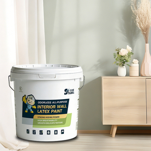 <span class=keywords><strong>Pintura</strong></span> de Látex para Paredes Interiores, Ecológica, Antimoho, Lavable, Mate, <span class=keywords><strong>Blanca</strong></span>, <span class=keywords><strong>Pintura</strong></span> de Emulsión para el Hogar, Sala de Estar, Apartamento - Product Image 1