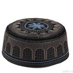 Gorro Islámico Musulmán Kufi Bordado Personalizado para Hombre, para Deportes de Playa, Pesca de Verano y Fiestas - Product Image 3