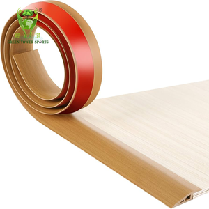 Bandes de finition autocollantes pour tapis de 15 mm, moulures de bordure de sol en vinyle, bandes de transition de seuil, bandes de décoration, profils - Product Image 1