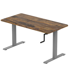 Muebles de oficina simples y modernos, mesa ajustable en altura, mesas de juego con control manual, marco de escritorio de ordenador de pie - Product Image 2