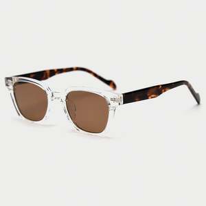 Gafas de Sol Cuadradas Polarizadas TR90 UV400 con Marco Pequeño, Retro, de Moda, con Logotipo Personalizado 2025, para Hombre y Mujer - Product Image 2