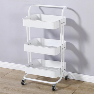 Salon Furniture Nail Cart Barber Shop Special Hair Dyeing and Perming <b>Tool</b> Cart Storage Cart - Product Image 6