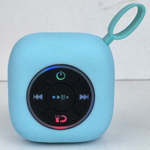 Wholesale Price Direct Supply W1 RGB Wireless Speaker ABS+Silicone RGB Light 52mm <strong>Driver</strong> 400mAh Lanyard Custom Logo - Product Image 2