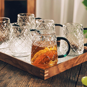 Juego de jarra de agua de vidrio con 6 vasos, capacidad de 1.5L para bebidas frías, uso en verano - Product Image 3