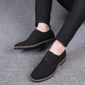 Chaussures habillées d'automne pour hommes, de haute qualité, à bout fermé et à lacets, pour le bureau, la carrière et les mariages, collection 2024, fabriquées en Chine - Product Image 5