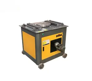 Automatic GW45 Hydraulic Steel Bar Bender Machine Used Stainless Steel Video Technical Support Services Include Bending Cutting