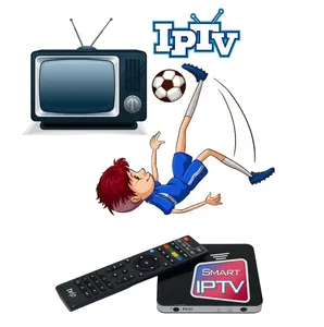 ที่เสถียรไม่มีบัฟเฟอร์ทีวี 4K 12 เดือนการสมัครสมาชิกทดสอบฟรี IP TV สมาร์ท ip tv กล่องเยอรมัน EX YU M3U รหัส Android livego uk