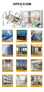 Sellador de Vidrio de Silicona Transparente, Fuerte Adhesión, Curado Rápido, para Construcción, Transporte, Embalaje, Instalación de Ventanas y Puertas - Product Image 3