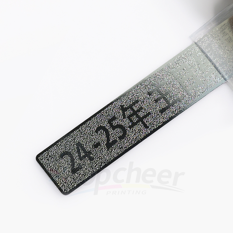 Custom High Quality Waterproof Logo Self Adhesive 3D UV Silver Transfer Stickers Metallic Nickel Metal Logo Stickers
