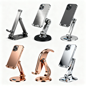 Custom Best Phone Holder Soporte de teléfono de escritorio Soporte de teléfono para ver <span class=keywords><strong>dramas</strong></span> y películas Funda de teléfono Retro - Product Image 2