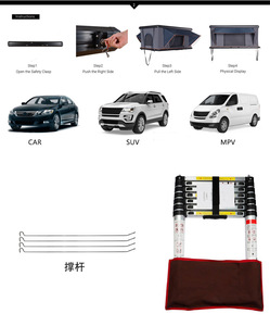 Carpa de Techo para Auto, Portátil, Ligera, Grande, Impermeable y Automática - Product Image 3