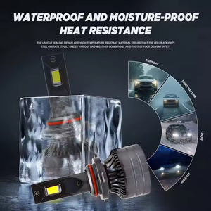 तीन रंगों में 65w एलईडी हेडलाइट्स-कार के लिए सफेद गर्म पीला, IP67 वाटरप्रूफ दर नई स्थिति - Product Image 5