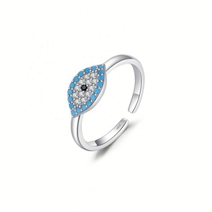 Evil's Eye Kids Jewelry <b>Set</b> for <b>Girls</b> 925 Silver Zircon Rhodium Plated Party Wedding <b>Gift</b> <b>Set</b> - Product Image 3