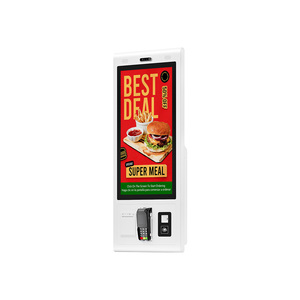 Kiosco de Autoservicio para Cafetería de 21.5 Pulgadas, Terminal de Pedidos de Comida Rápida con Android 13 y Soporte POS HSK-TA21 - Product Image 2