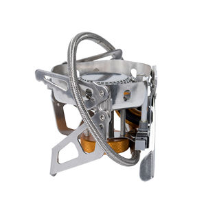 OEM ODM-estufa de <span class=keywords><strong>Gas</strong></span> portátil para exteriores, estufa de campamento de acero inoxidable a prueba de viento, plegable, para mochilero y acampada, para senderismo - Product Image 3