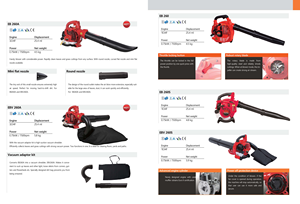Souffleur de feuilles à essence <span class=keywords><strong>professionnel</strong></span> pour jardin, avec moteur sans balais, sac de collecte de feuilles de 45L, pour l'entretien des pelouses et le bricolage industriel - Product Image 4