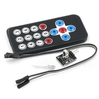 HX1838 Módulo receptor IR inalámbrico Módulo de control remoto infrarrojo Telerobot Kit de bricolaje