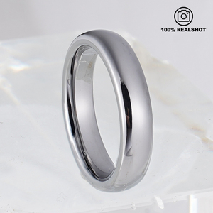 Nhà Máy Cổ Phiếu 4Mm Bóng Kết Thúc <span class=keywords><strong>Tungsten</strong></span> Nhẫn Cao Đánh Bóng Vài Đám Cưới Ban Nhạc Tùy Chỉnh Phụ Nữ Tối Giản Nhẫn - Product Image 4