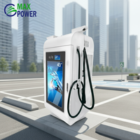 Station de recharge rapide pour véhicules électriques CCS2 DC 360 kW à double pistolet, montée au sol, vente en gros par le fabricant